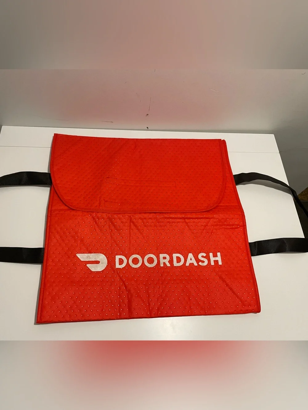DoorDash Door Dash Insulated Pizza Delivery Bag Fast Food Thermal Food Carrier